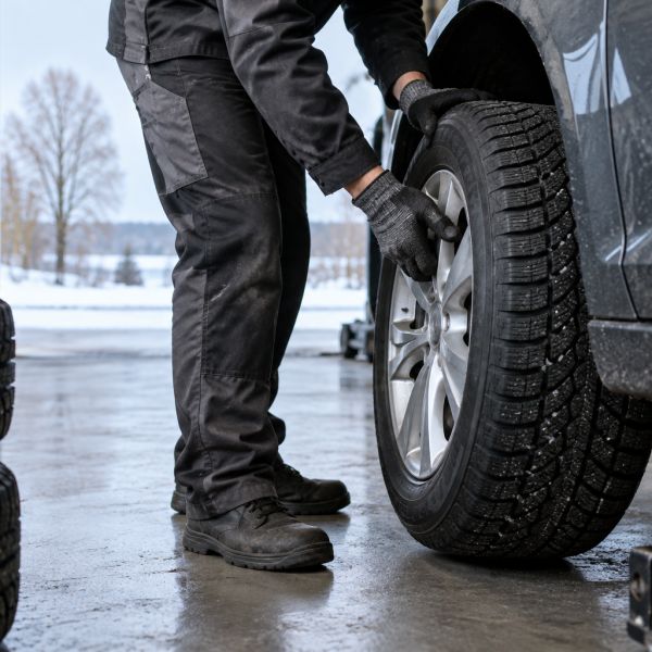 Winter tyres in Estonia: when to change and how to choose